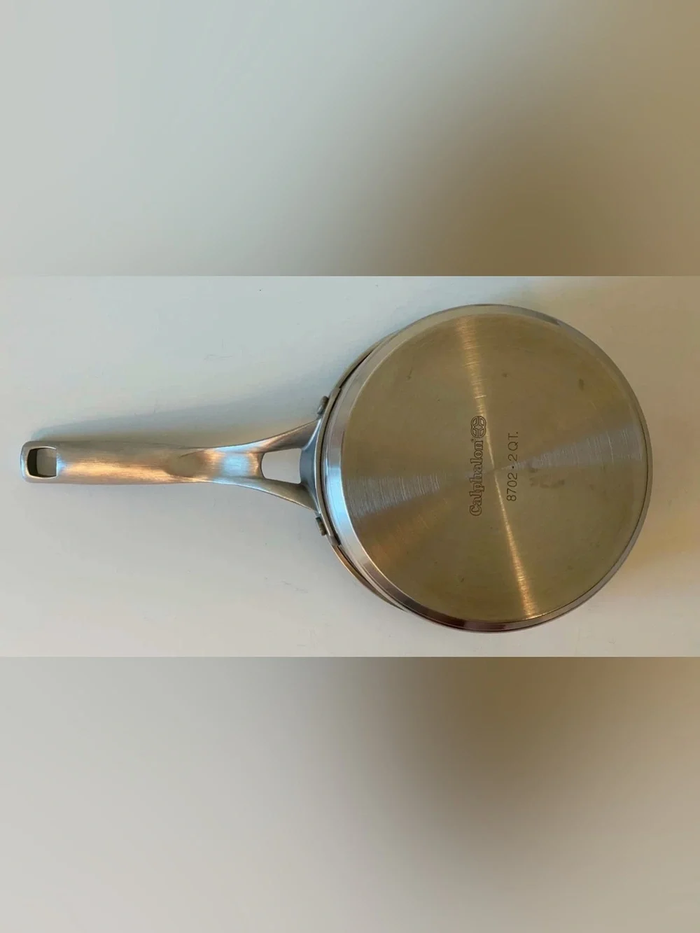 Calphalon Kitchen Essentials 2 Qt Saucepan, Stainless, Stick Handle, No Lid